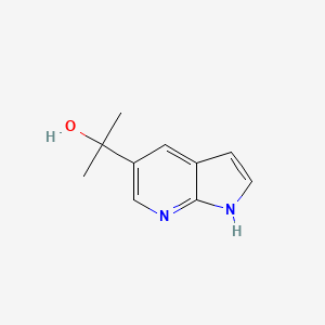 2-(1H-Pyrrolo[2,3-b]pyridin-5-yl)propan-2-ol