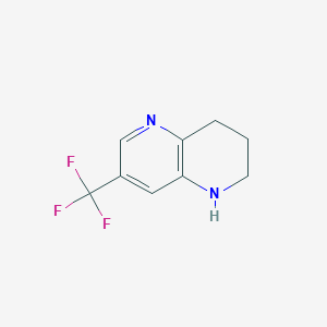 7-(Trifluoromethyl)-1,2,3,4-tetrahydro-1,5-naphthyridine