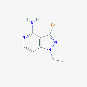 3-Bromo-1-ethyl-1H-pyrazolo[4,3-c]pyridin-4-amine