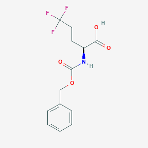 (S)-2-(((Benzyloxy)carbonyl)amino)-5,5,5-trifluoropentanoic acid