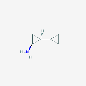 Cis-[1,1'-bi(cyclopropan)]-2-amine