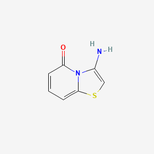 3-Amino-5H-thiazolo[3,2-a]pyridin-5-one