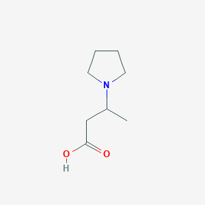 3-(Pyrrolidin-1-yl)butanoic acid