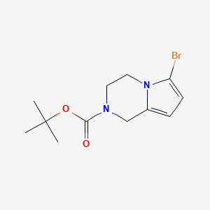 tert-Butyl 6-bromo-3,4-dihydropyrrolo[1,2-a]pyrazine-2(1H)-carboxylate