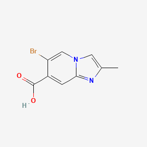 6-Bromo-2-methylimidazo[1,2-a]pyridine-7-carboxylic acid