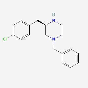 (R)-1-Benzyl-3-(4-chlorobenzyl)piperazine