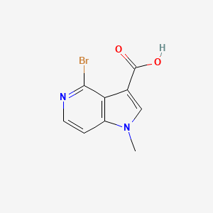 4-Bromo-1-methyl-1H-pyrrolo[3,2-c]pyridine-3-carboxylic acid