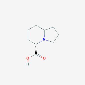 (5S)-Octahydroindolizine-5-carboxylic acid