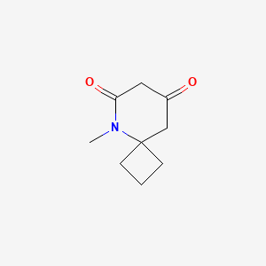 5-Methyl-5-azaspiro[3.5]nonane-6,8-dione