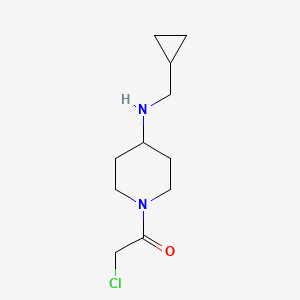 2-Chloro-1-(4-((cyclopropylmethyl)amino)piperidin-1-yl)ethanone