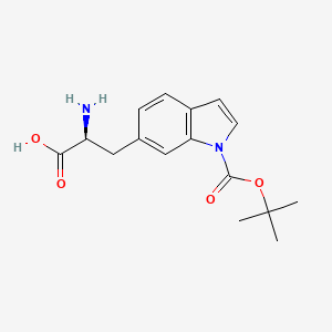 (S)-2-Amino-3-(1-(tert-butoxycarbonyl)-1H-indol-6-yl)propanoic acid