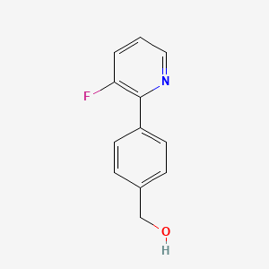 (4-(3-Fluoropyridin-2-yl)phenyl)methanol