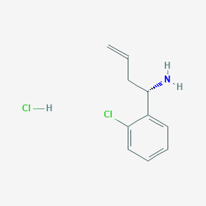 (S)-1-(2-Chlorophenyl)but-3-enylamine hydrochloride