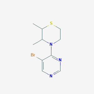 4-(5-Bromopyrimidin-4-yl)-2,3-dimethylthiomorpholine