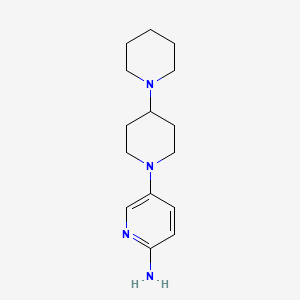 5-([1,4'-Bipiperidin]-1'-yl)pyridin-2-amine