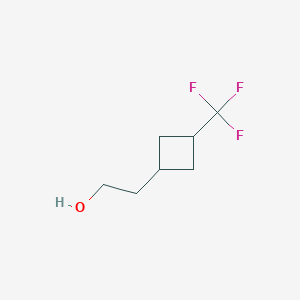 Rel-2-((1r,3r)-3-(trifluoromethyl)cyclobutyl)ethan-1-ol