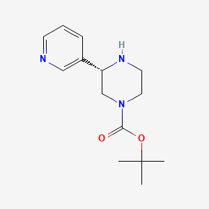 (S)-Tert-butyl 3-(pyridin-3-YL)piperazine-1-carboxylate