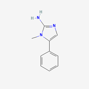 B1299502 1-Methyl-5-phenyl-1H-imidazol-2-ylamine CAS No. 787586-80-5