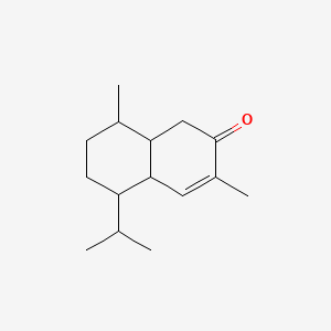 4a,5,6,7,8,8a-Hexahydro-3,8-dimethyl-5-(1-methylethyl)naphthalen-2(1H)-one