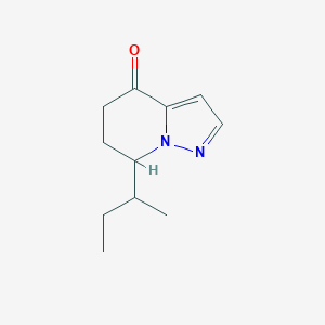 molecular formula C11H16N2O B12995398 7-(sec-Butyl)-6,7-dihydropyrazolo[1,5-a]pyridin-4(5H)-one 