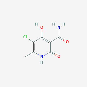 5-Chloro-2,4-dihydroxy-6-methylnicotinamide