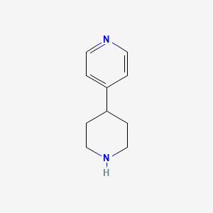 molecular formula C10H14N2 B1299547 4-(Piperidin-4-yl)pyridine CAS No. 581-45-3