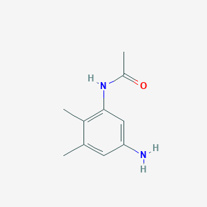 molecular formula C10H14N2O B12995488 N-(5-amino-2,3-dimethylphenyl)acetamide 