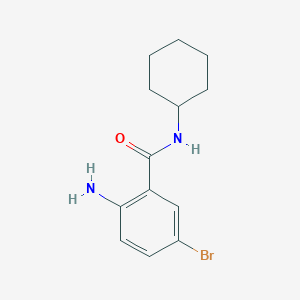 2-Amino-5-bromo-N-cyclohexylbenzamide