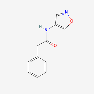 N-Isoxazole-4-yl-2-phenylacetamide