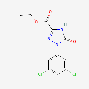 Ethyl 1-(3,5-dichlorophenyl)-5-oxo-2,5-dihydro-1H-1,2,4-triazole-3-carboxylate