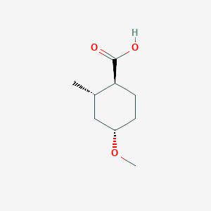 Rel-(1S,2S,4S)-4-methoxy-2-methylcyclohexane-1-carboxylic acid