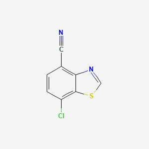 7-Chlorobenzo[d]thiazole-4-carbonitrile