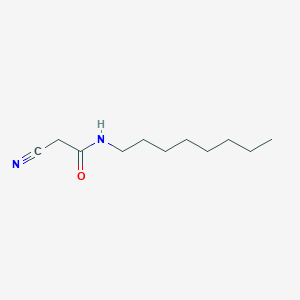 molecular formula C11H20N2O B1299561 2-cyano-N-octylacetamide CAS No. 39581-22-1
