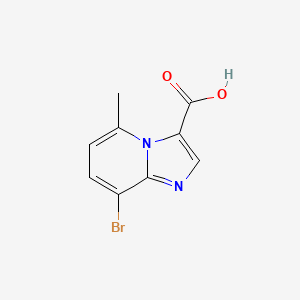 8-Bromo-5-methylimidazo[1,2-a]pyridine-3-carboxylic acid