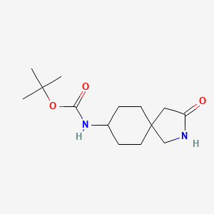 tert-Butyl (3-oxo-2-azaspiro[4.5]decan-8-yl)carbamate