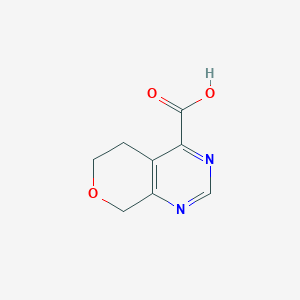 5,8-Dihydro-6H-pyrano[3,4-d]pyrimidine-4-carboxylic acid