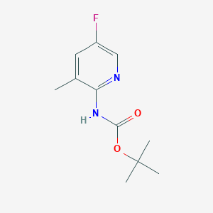 tert-Butyl (5-fluoro-3-methylpyridin-2-yl)carbamate