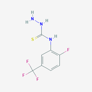 N-(2-Fluoro-5-(trifluoromethyl)phenyl)hydrazinecarbothioamide