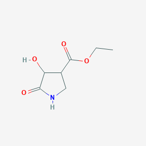 Ethyl 4-hydroxy-5-oxopyrrolidine-3-carboxylate