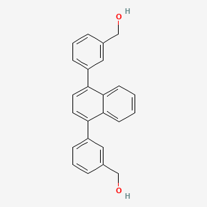 (Naphthalene-1,4-diylbis(3,1-phenylene))dimethanol