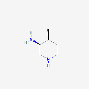 (3s,4s)-4-Methylpiperidin-3-amine