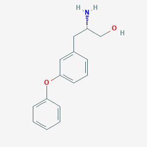 (2S)-2-amino-3-(3-phenoxyphenyl)propan-1-ol