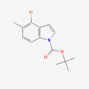 tert-Butyl 4-bromo-5-methyl-1H-indole-1-carboxylate