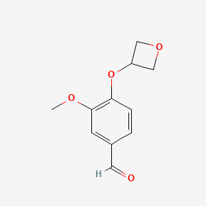 3-Methoxy-4-(oxetan-3-yloxy)benzaldehyde