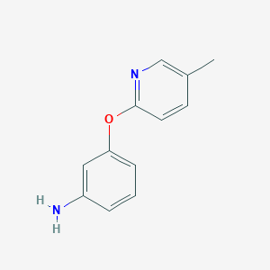 3-((5-Methylpyridin-2-yl)oxy)aniline