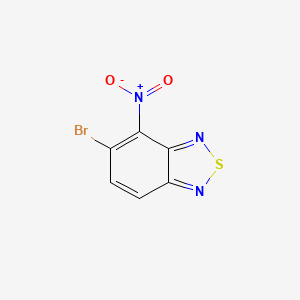 molecular formula C6H2BrN3O2S B1299622 5-溴-4-硝基苯并[c][1,2,5]噻二唑 CAS No. 72023-79-1