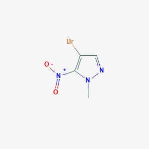 B1299623 4-bromo-1-methyl-5-nitro-1H-pyrazole CAS No. 89607-11-4