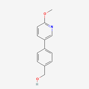 (4-(6-Methoxypyridin-3-yl)phenyl)methanol