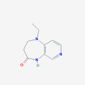 1-Ethyl-2,3-dihydro-1H-pyrido[3,4-b][1,4]diazepin-4(5H)-one