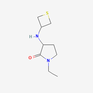 1-Ethyl-3-(thietan-3-ylamino)pyrrolidin-2-one